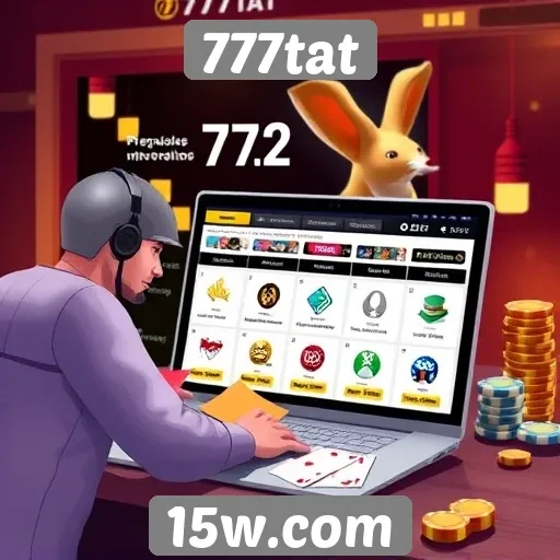 Experiência do usuário no site 777tat